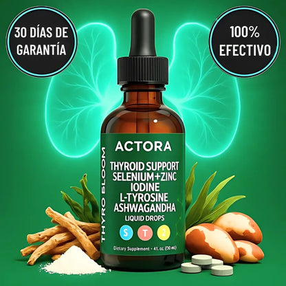 Actora – Gotas para las Tiroides (Estrés, Cansancio, +Bienestar General)